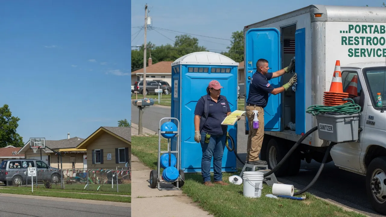 Portable Toilet Rental in Le Roy, NY near me